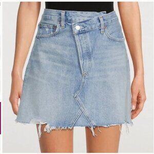 Agolde denim skirt